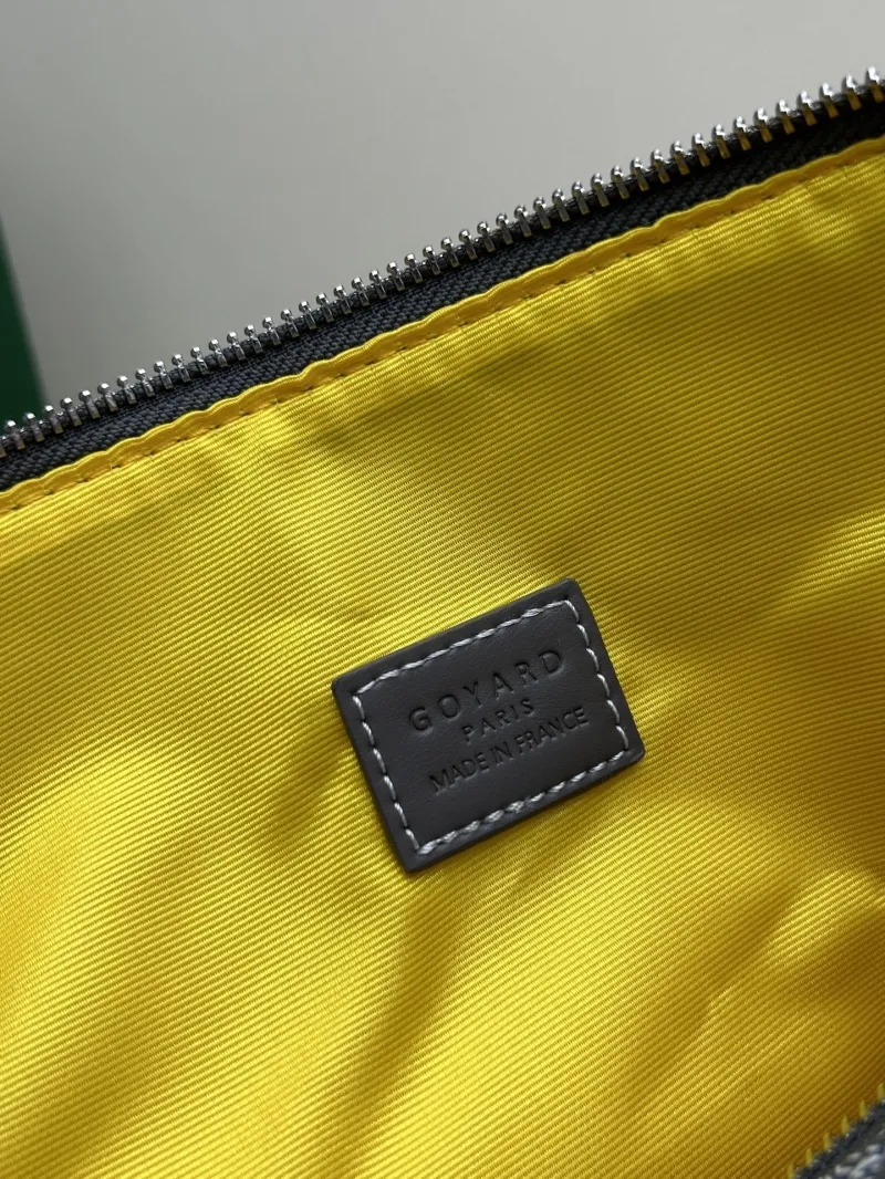 Goyard Gray Top Handle Hobo Bag 2532 - Image 8