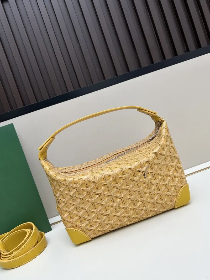 Goyard Yellow Top Handle Bag 2532 - Image 3