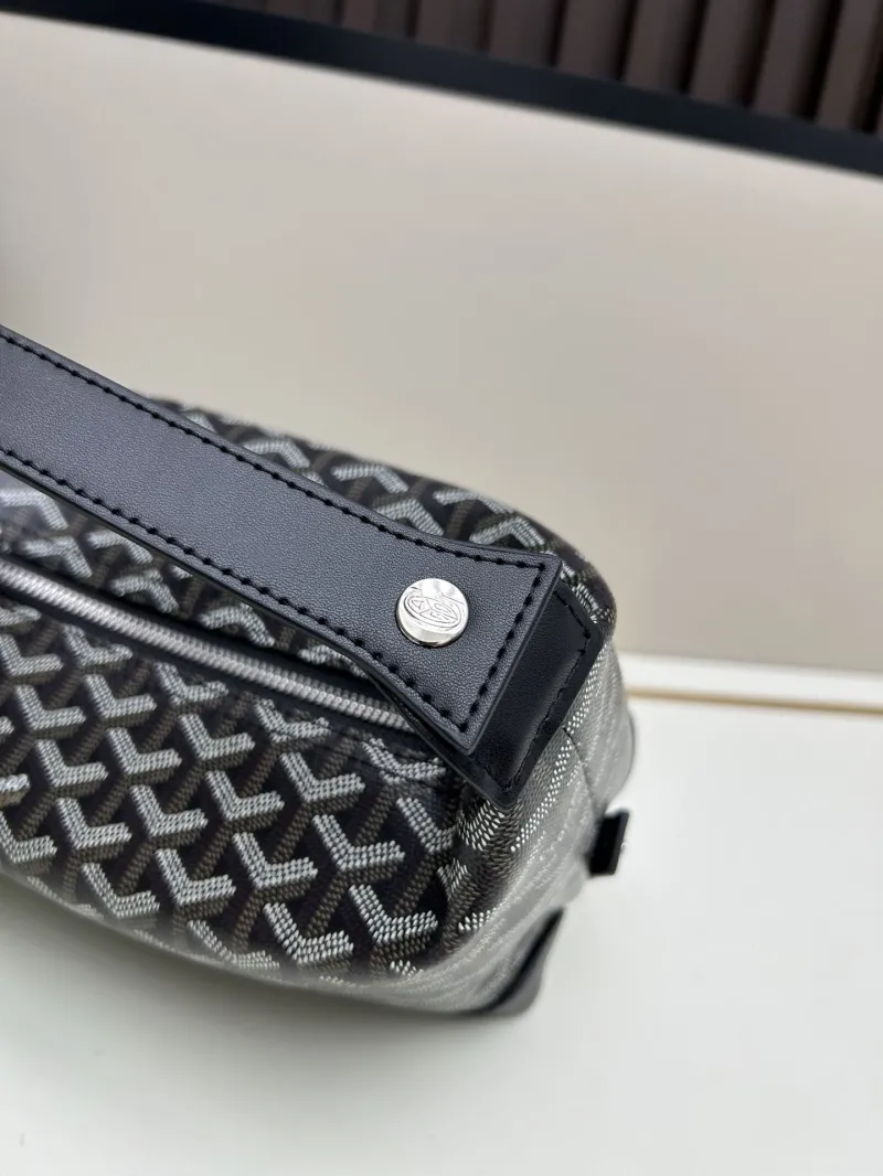 Goyard Black Hobo Shoulder Bag 2532 - Image 4