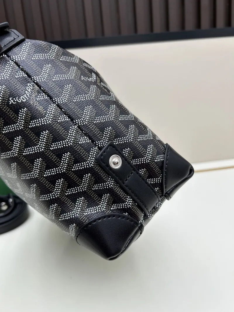 Goyard Black Hobo Shoulder Bag 2532 - Image 6