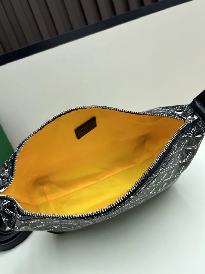 Goyard Black Hobo Shoulder Bag 2532 - Image 7