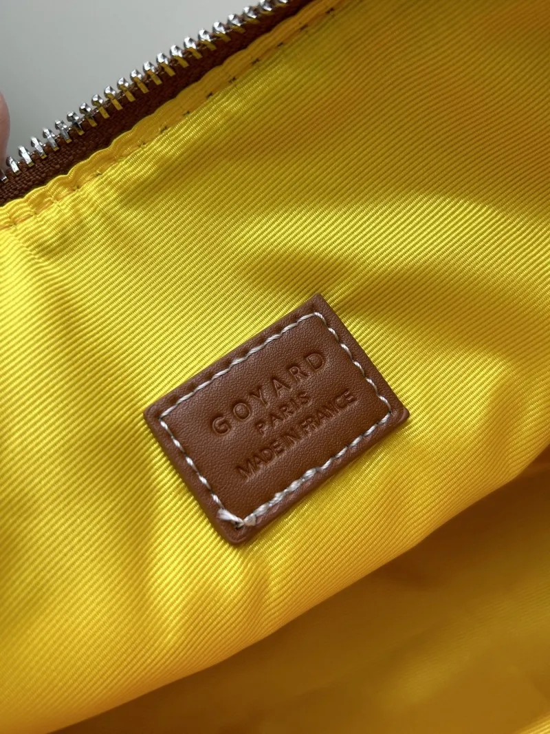 Goyard Black Tan Hobo Shoulder Bag 2532 - Image 7