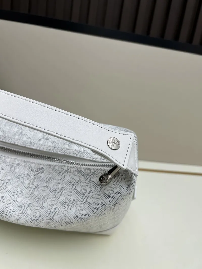 Goyard White Top Handle Hobo Bag 2532 - Image 4