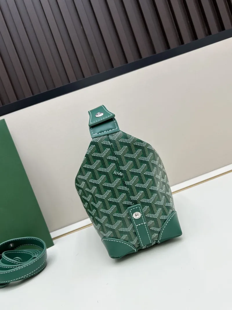 Alternative view of Goyard Green Top Handle Bag 2532