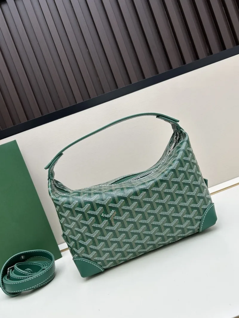 Goyard Green Top Handle Bag 2532 - Image 3