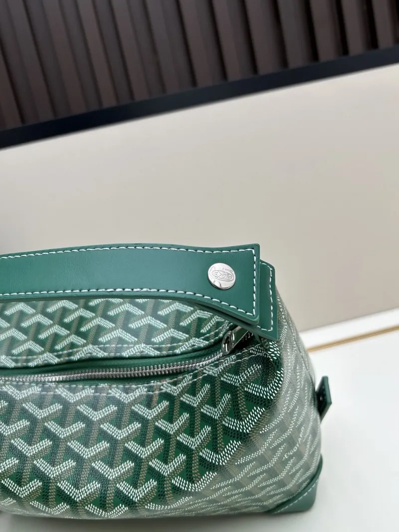 Goyard Green Top Handle Bag 2532 - Image 4