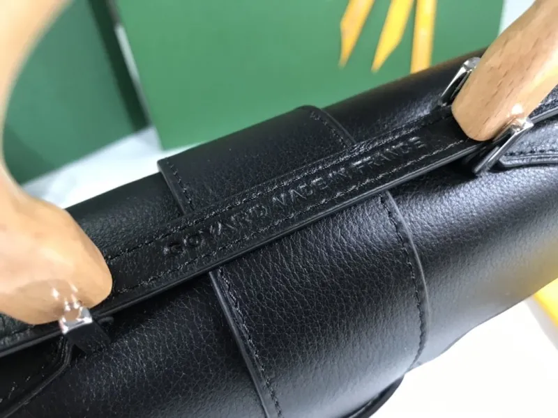 Goyard Black Top Handle Handbag 138 - Image 8