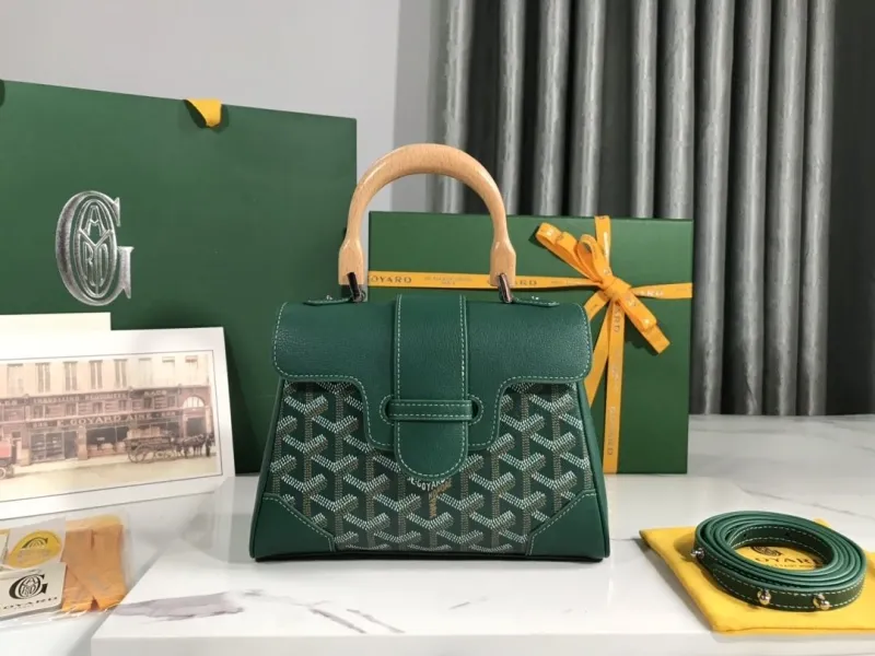 Goyard Green Top Handle Bag 139