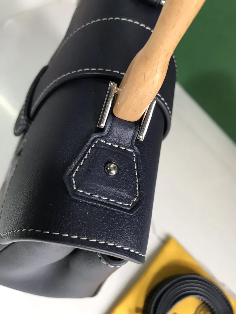 Goyard Navy Blue Top Handle Bag 142 - Image 6