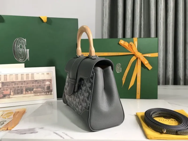 Alternative view of Goyard Gray Top Handle Handbag