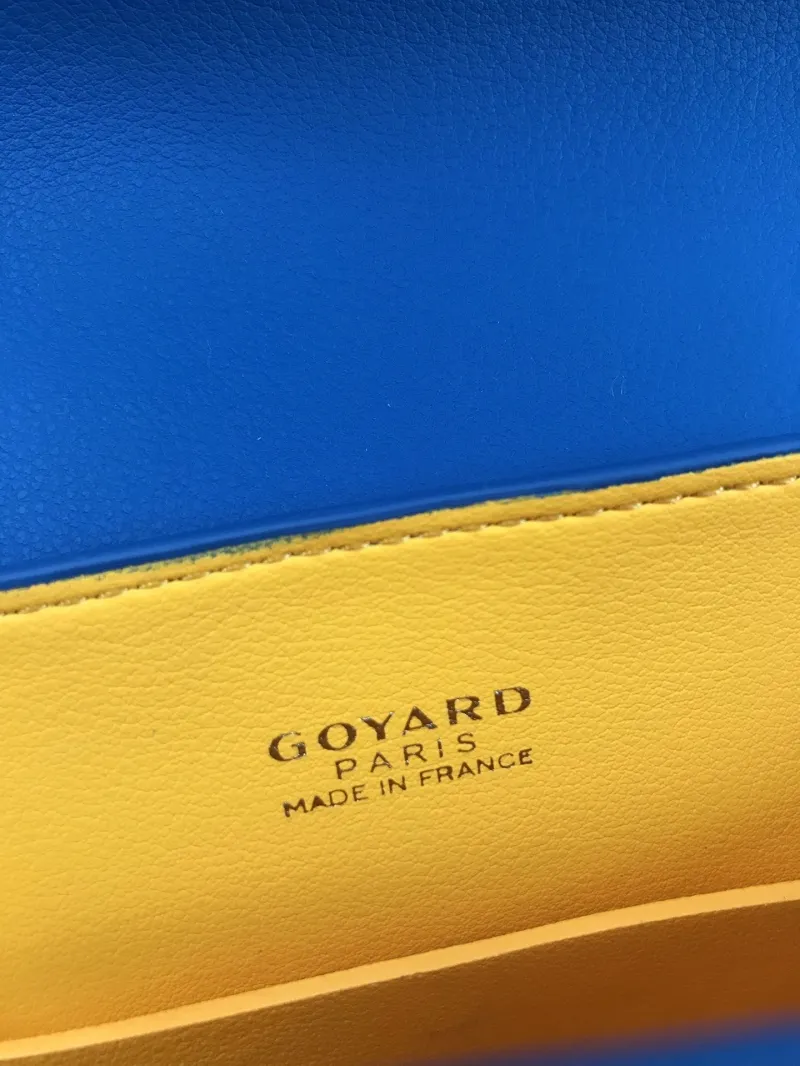 Goyard Blue Top Handle Bag 148 - Image 8