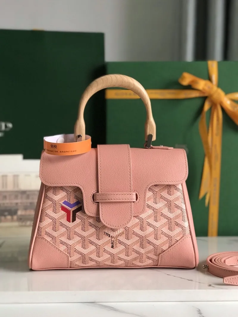Goyard Pink Top Handle Handbag 151