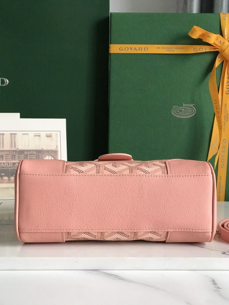 Goyard Pink Top Handle Handbag 151 - Image 5