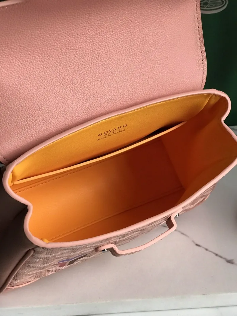Goyard Pink Top Handle Handbag 151 - Image 8