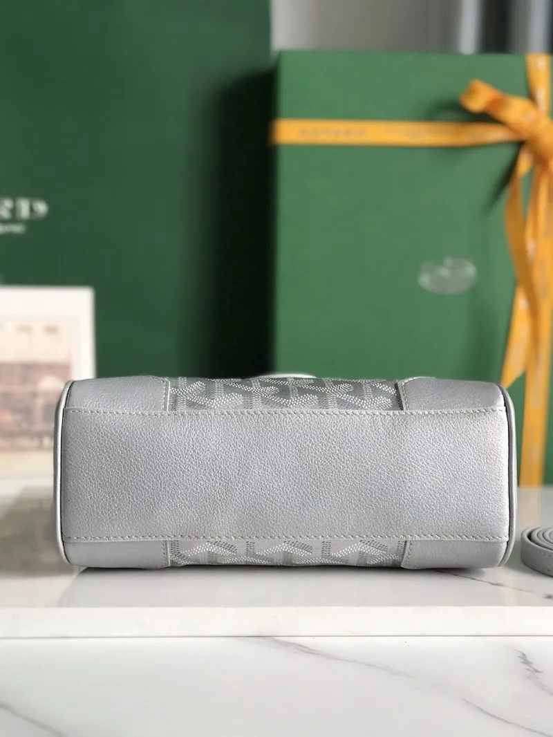 Goyard Silver Top Handle Bag 152 - Image 3