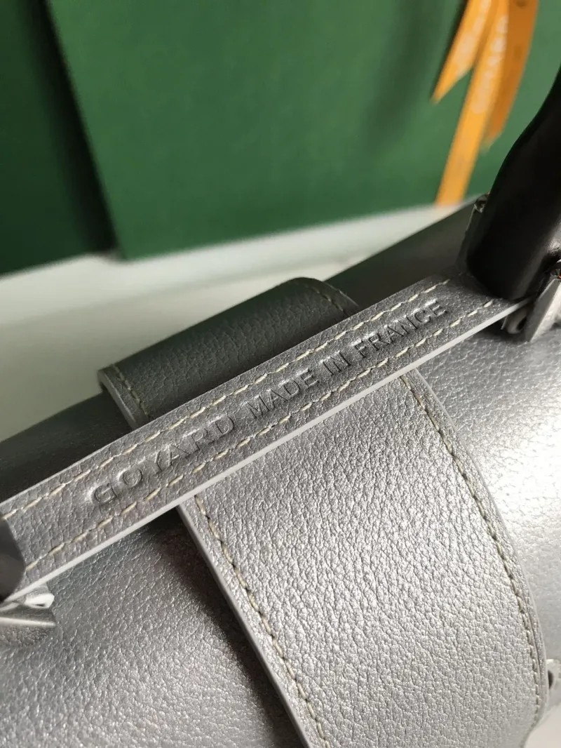 Goyard Silver Top Handle Bag 152 - Image 9