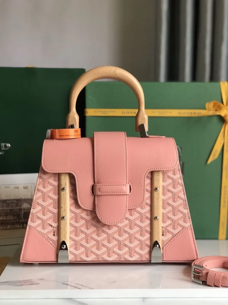 Goyard Pink Top Handle Shoulder Bag 164