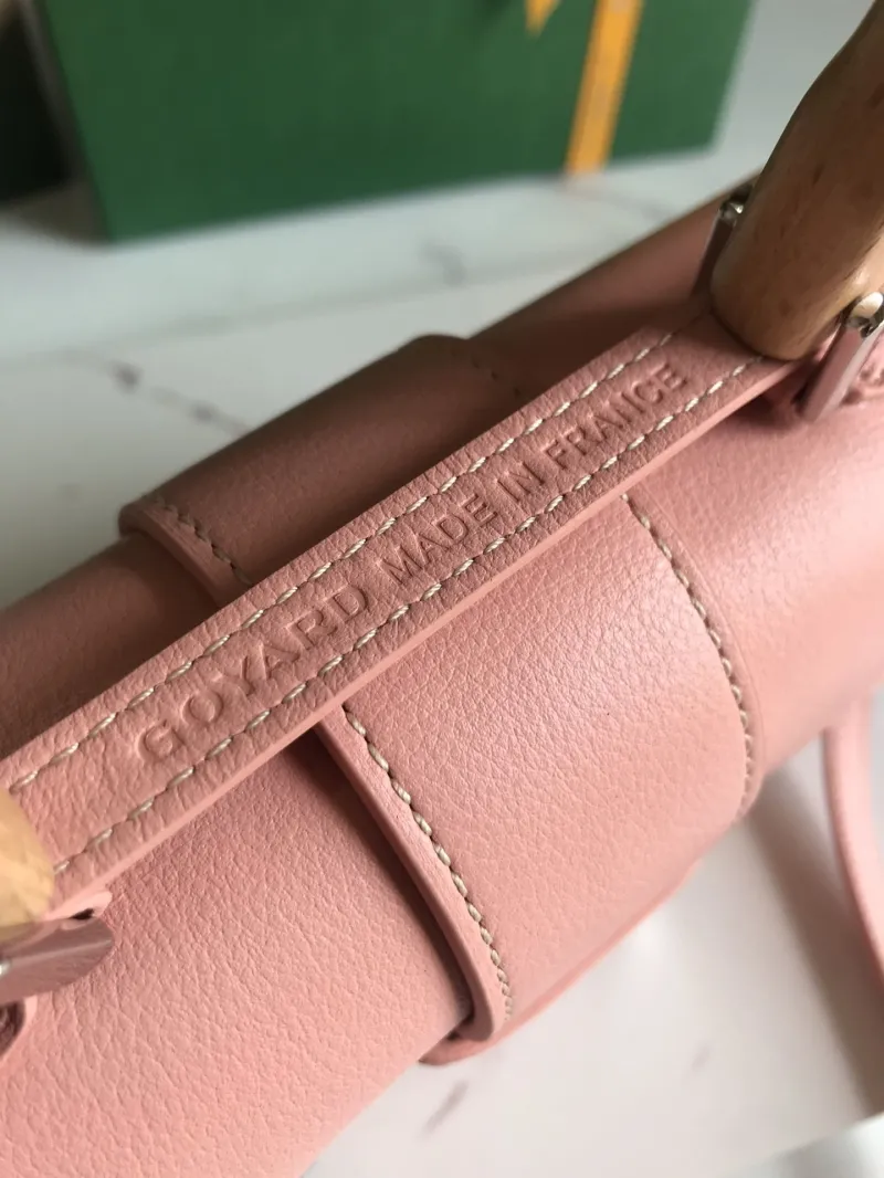 Goyard Pink Top Handle Crossbody Bag 178 - Image 6