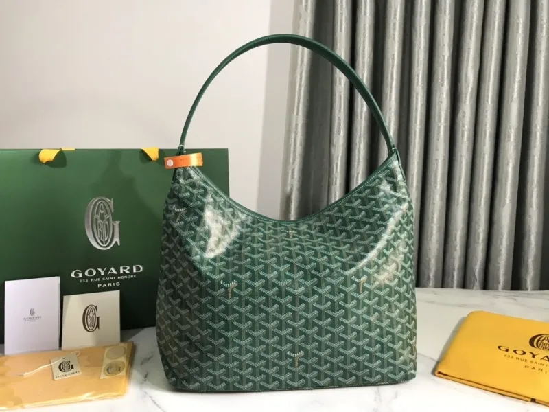 Goyard Green Hobo Shoulder Bag