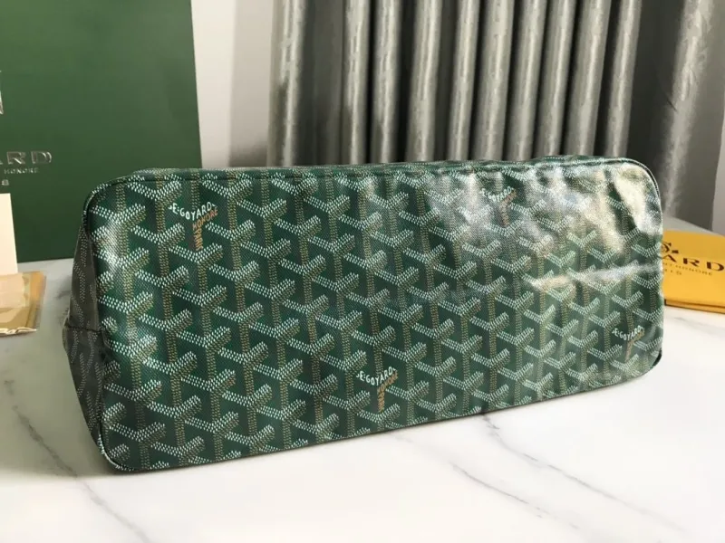 Goyard Green Hobo Shoulder Bag - Image 4