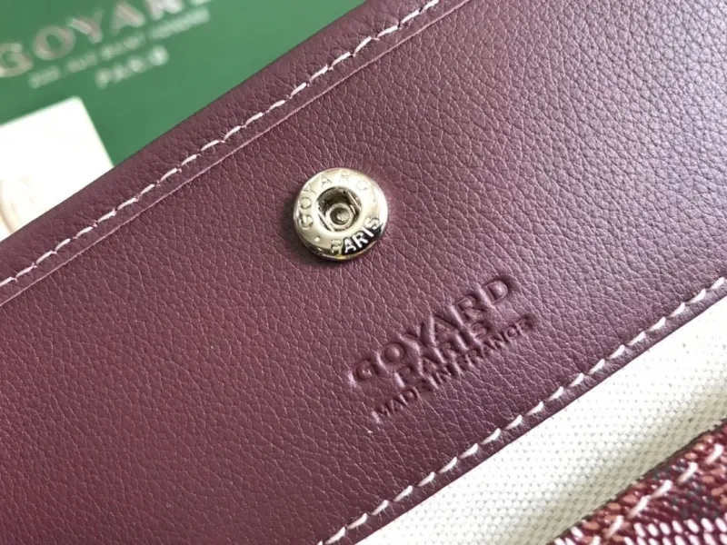 Goyard Burgundy Hobo Shoulder Bag - Image 8