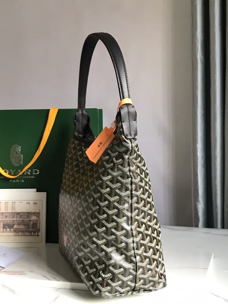 Alternative view of Goyard Black Hobo Shoulder Bag 234