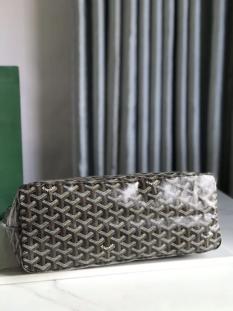 Goyard Black Hobo Shoulder Bag 234 - Image 5