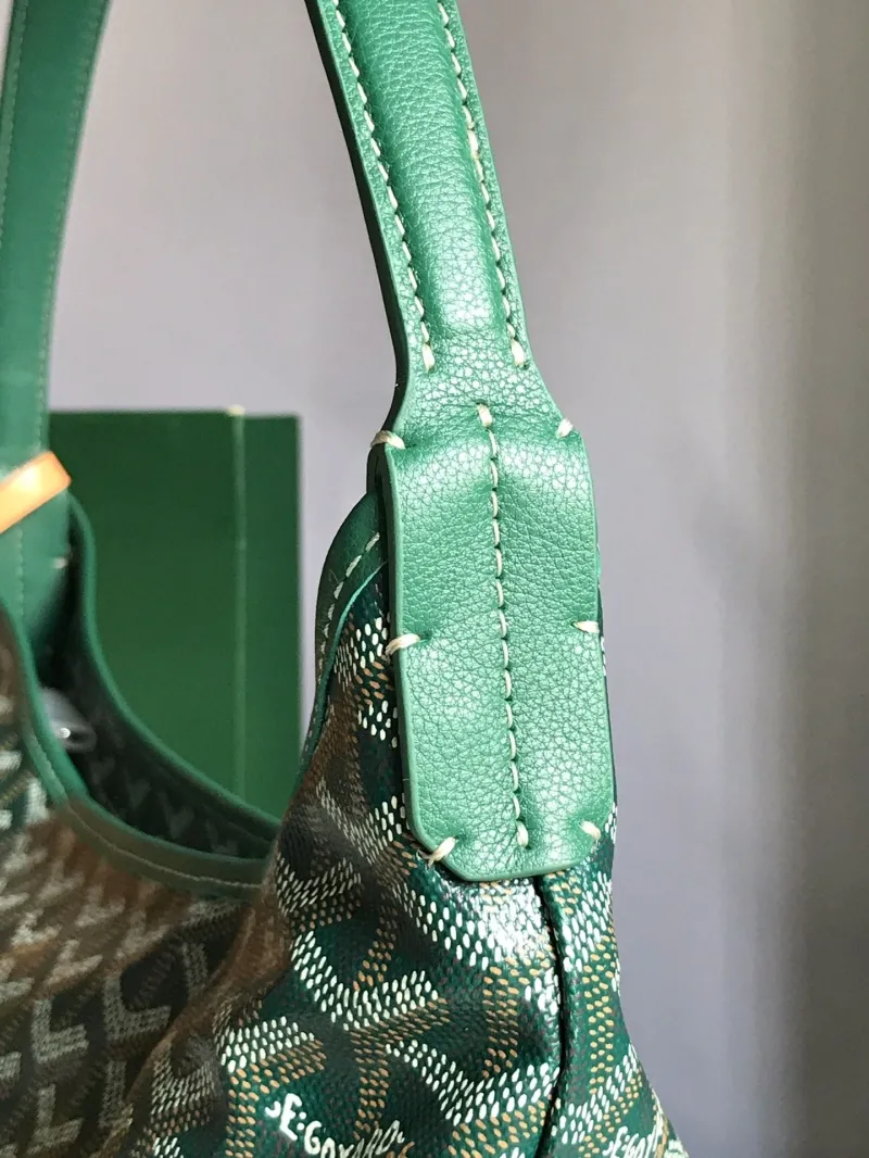 Goyard Green Hobo Shoulder Bag 237 - Image 5