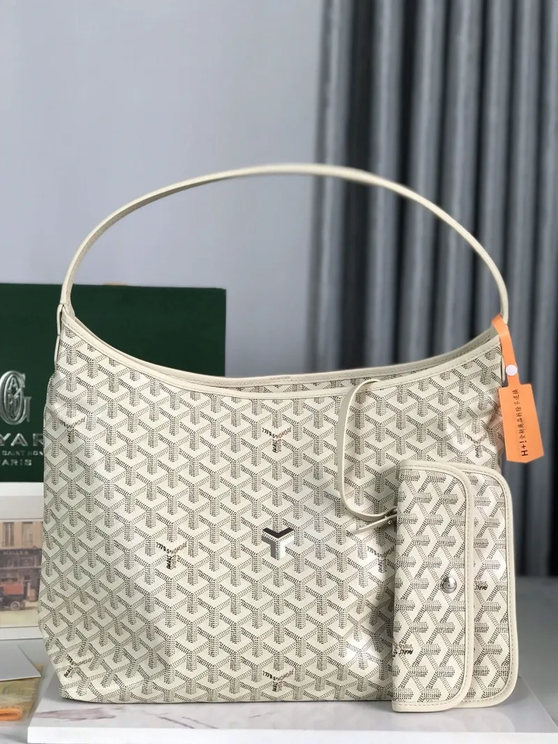 Goyard Cream Hobo Bag 241