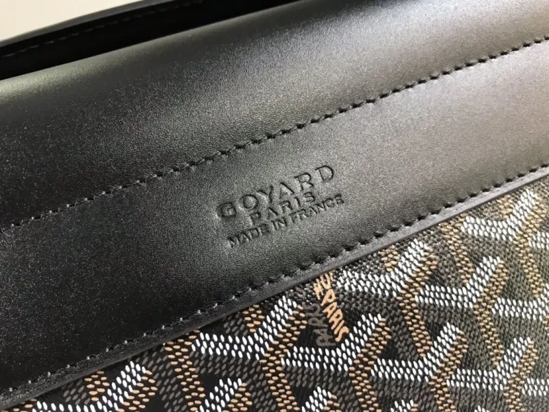 Goyard Black Top Handle Briefcase 242 - Image 7