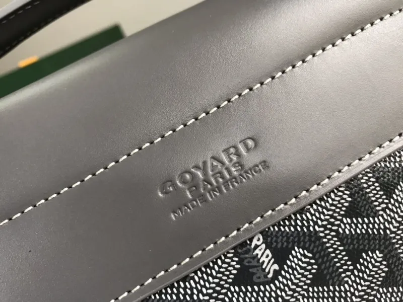 Goyard Gray Top Handle Briefcase Bag 244 - Image 7