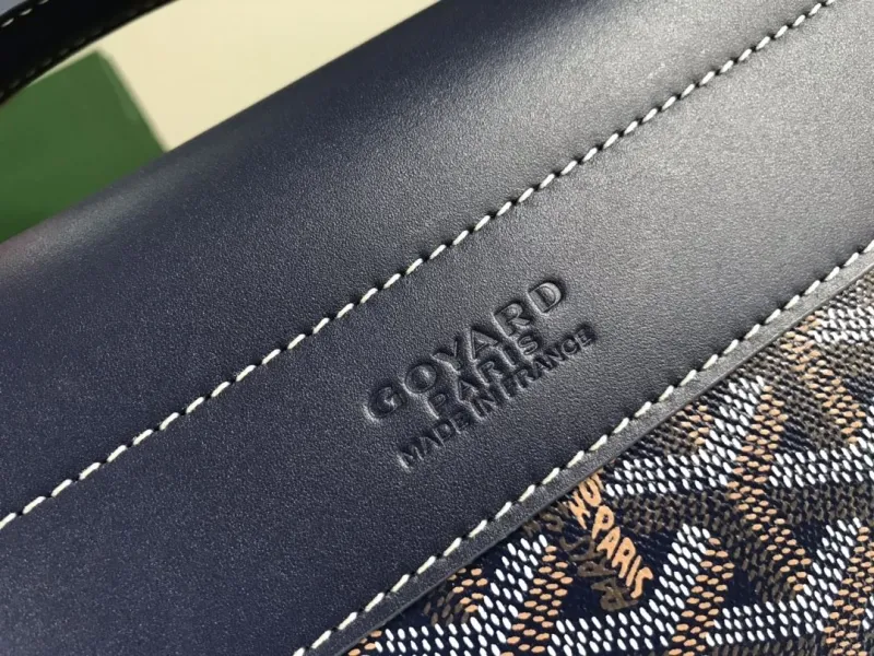 Goyard Navy Blue Top Handle Briefcase 246 - Image 6