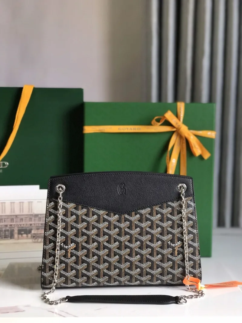 Alternative view of Goyard Black Top Handle Bag 264