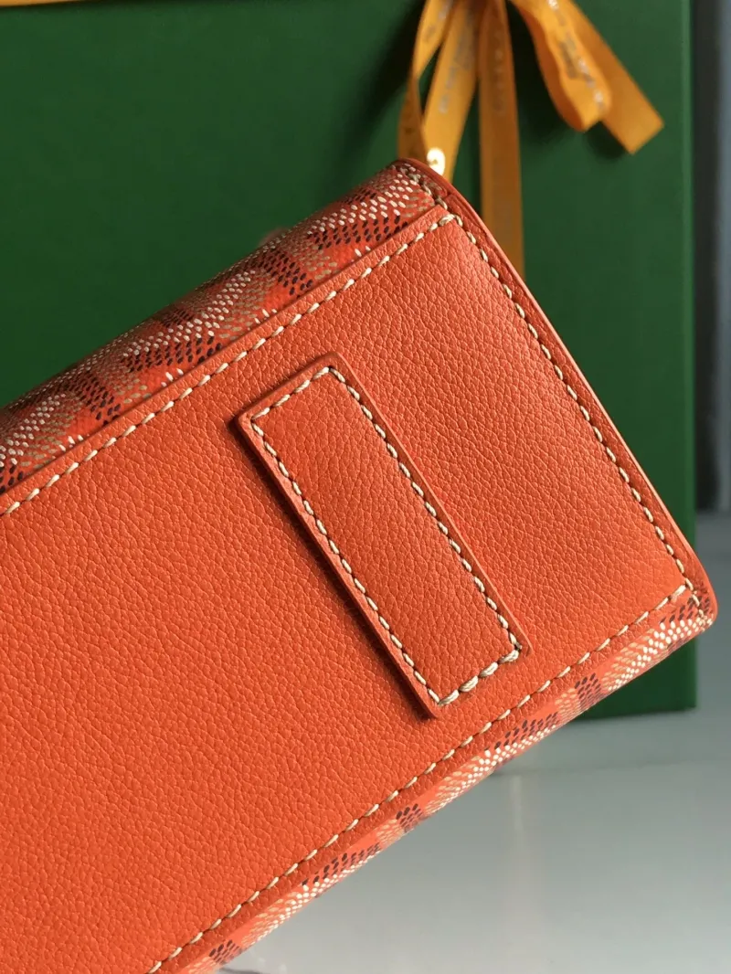 Goyard Orange Top Handle Bag 269 - Image 4