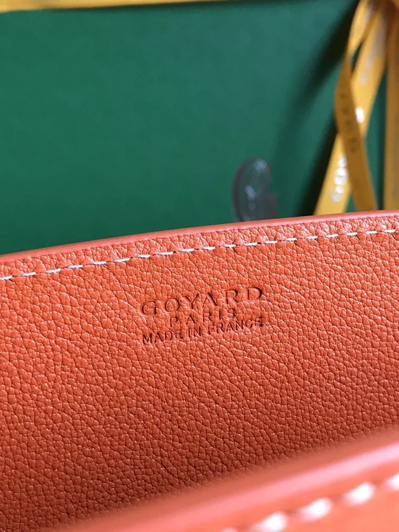Goyard Orange Top Handle Bag 269 - Image 8