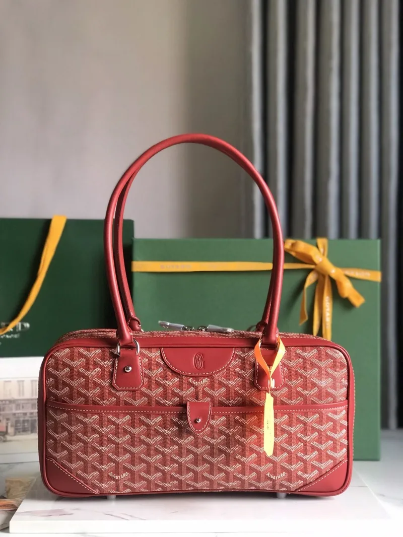 Goyard Red Top Handle Bag 270