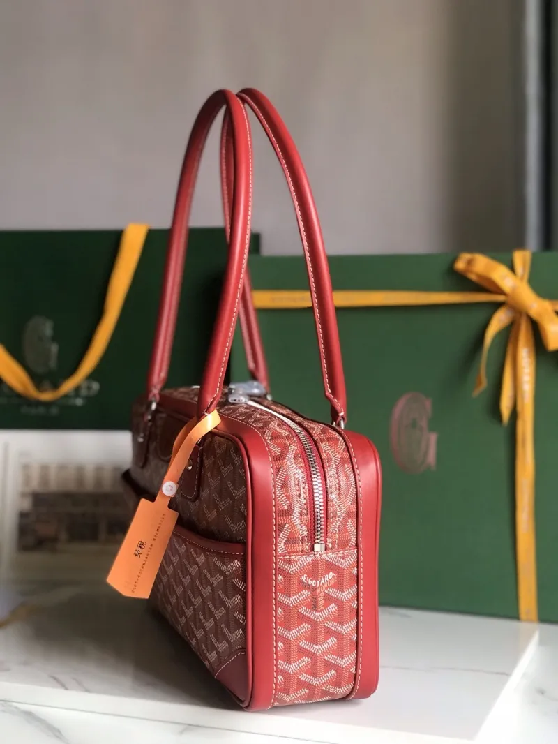 Alternative view of Goyard Red Top Handle Bag 270