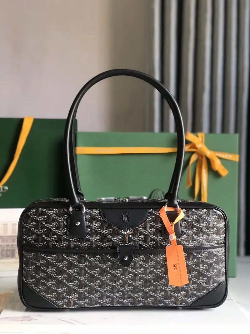 Goyard Black Top Handle Bag 272