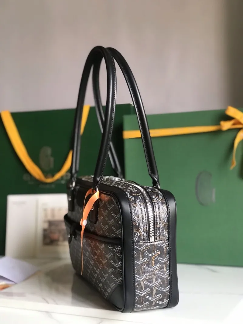 Alternative view of Goyard Black Top Handle Bag 272
