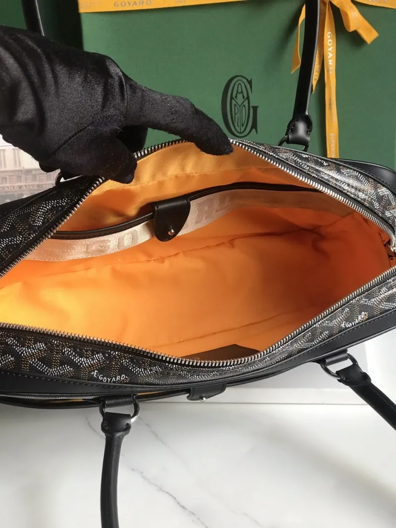 Goyard Black Top Handle Bag 272 - Image 8