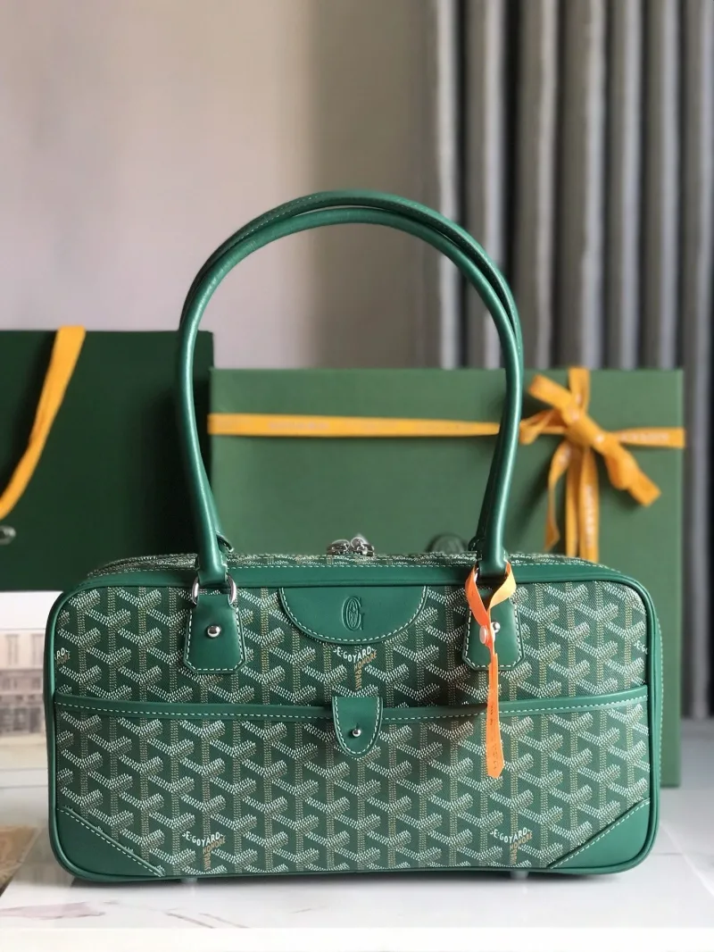 Goyard Green Top Handle Bag 273