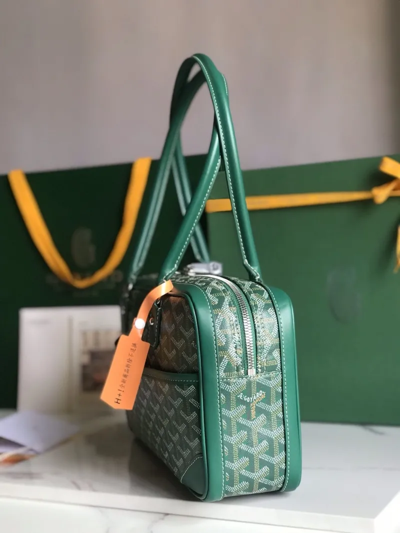 Alternative view of Goyard Green Top Handle Bag 273