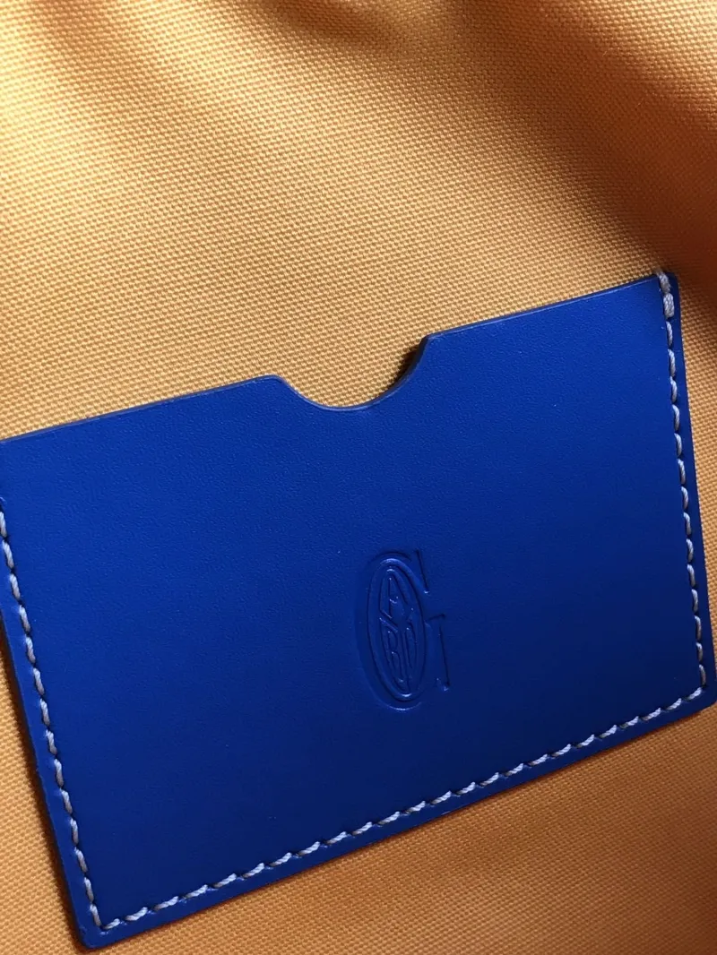Goyard Blue Top Handle Shoulder Bag 274 - Image 9