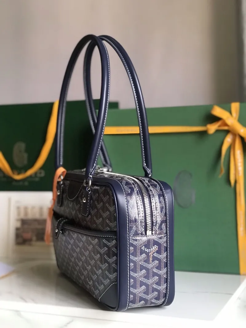 Alternative view of Goyard Navy Top Handle Bag 276