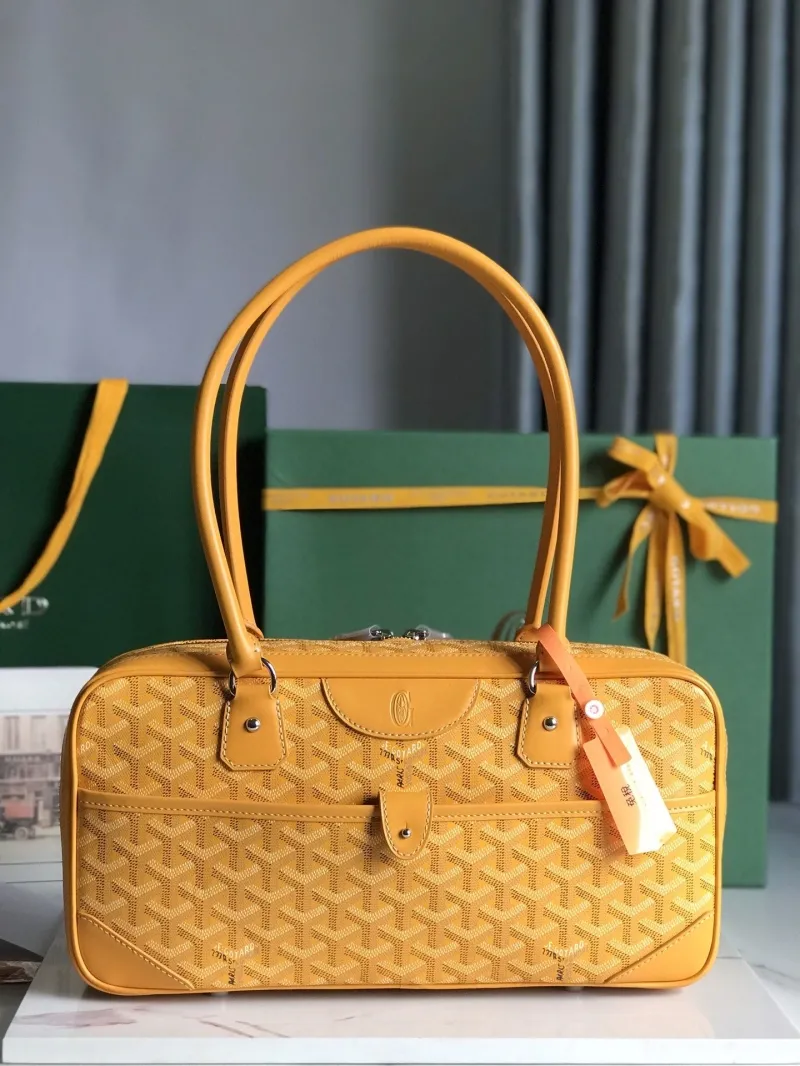Goyard Yellow Top Handle Bag 277