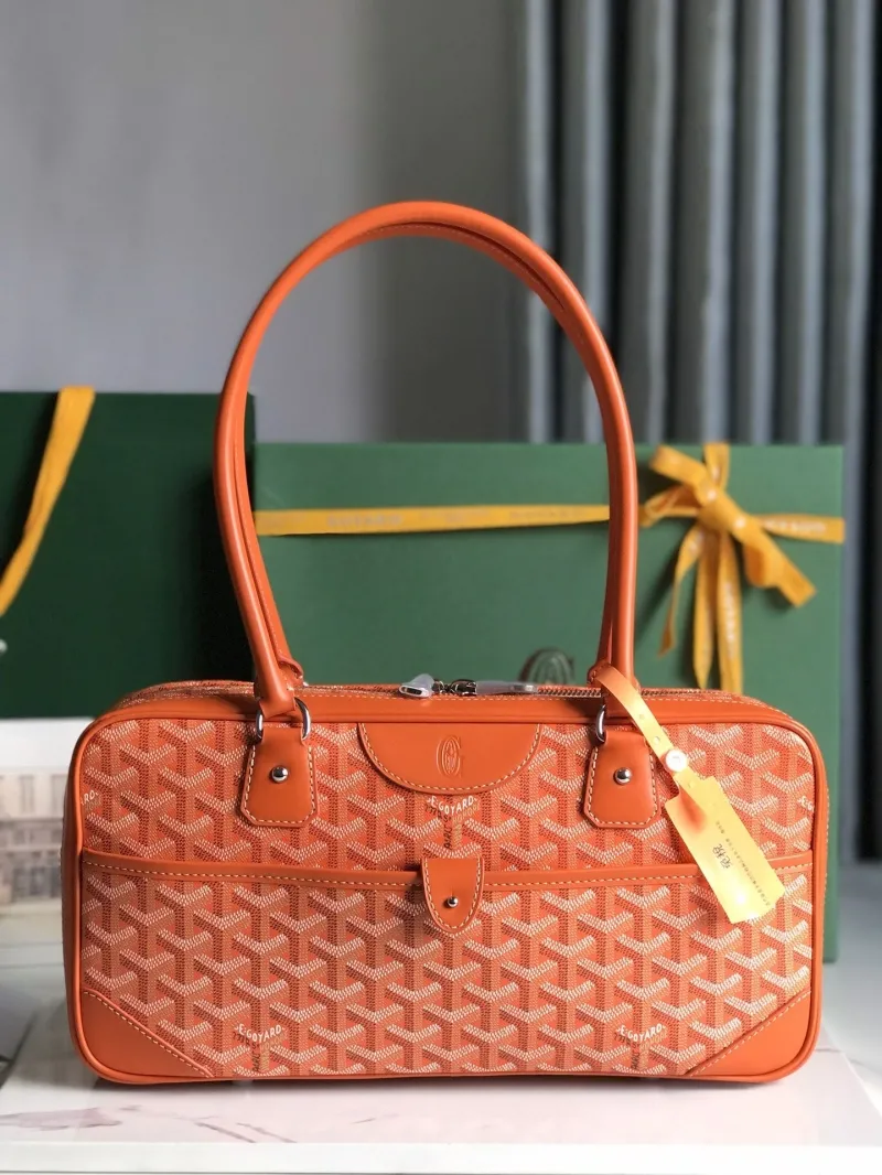 Goyard Orange Top Handle Bag 278