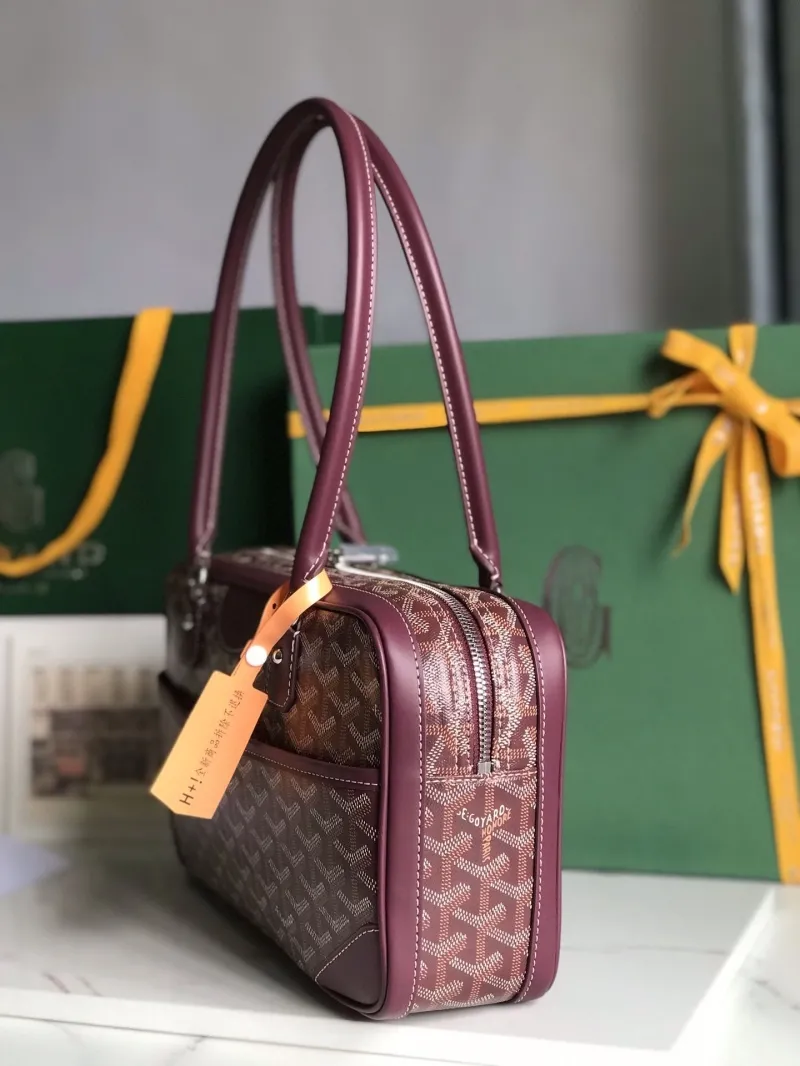 Alternative view of Goyard Burgundy Top Handle Bag 280