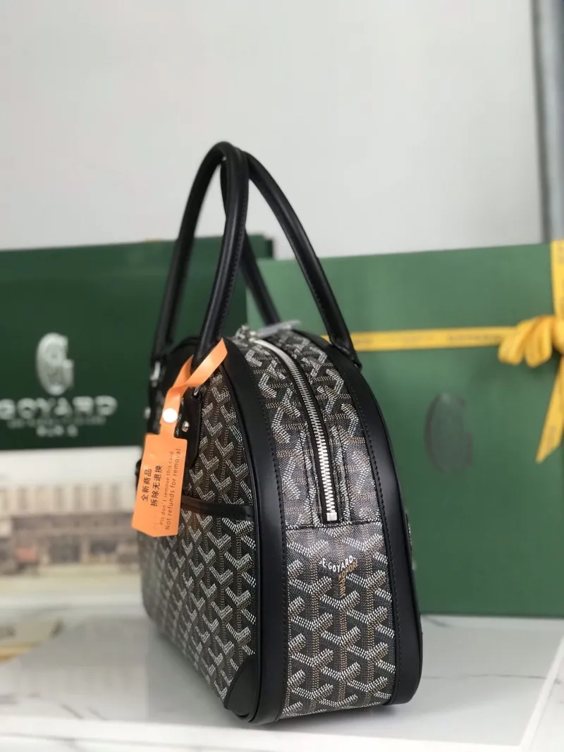 Alternative view of Goyard Black Top Handle Bag 281