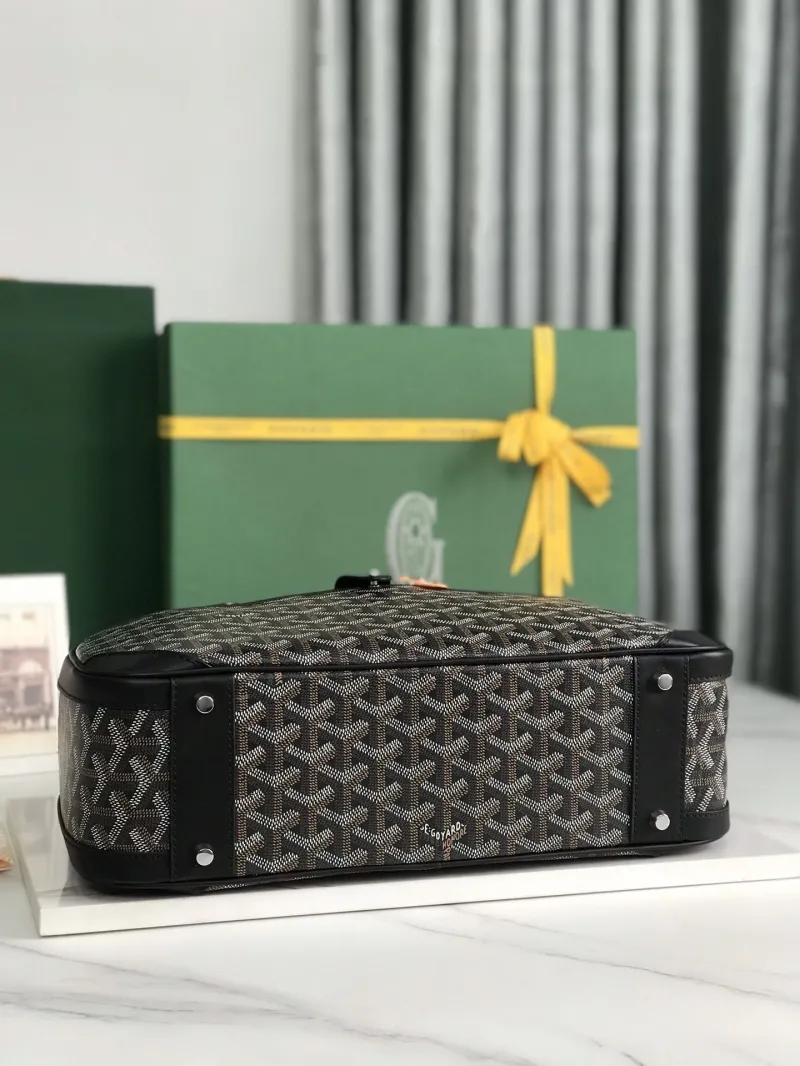 Goyard Black Top Handle Bag 281 - Image 6