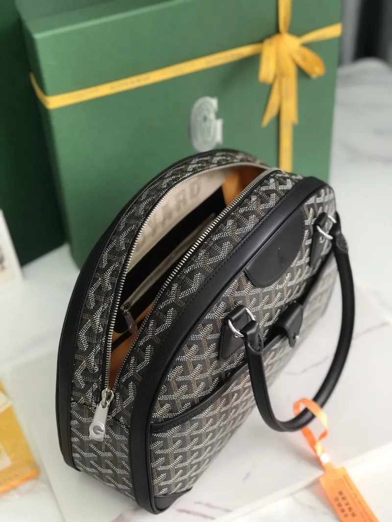 Goyard Black Top Handle Bag 281 - Image 8